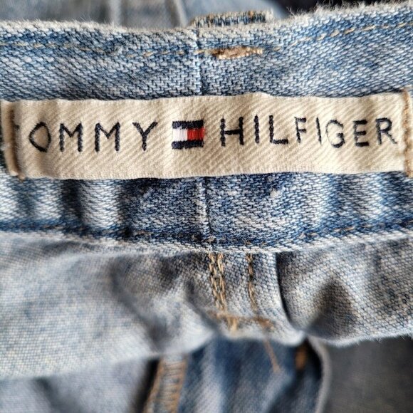 Y2K Tommy Hilfiger Jeans Sz 10 Women's Boyfriend Jeans Light Wash 2005 Casual - Picture 9 of 12